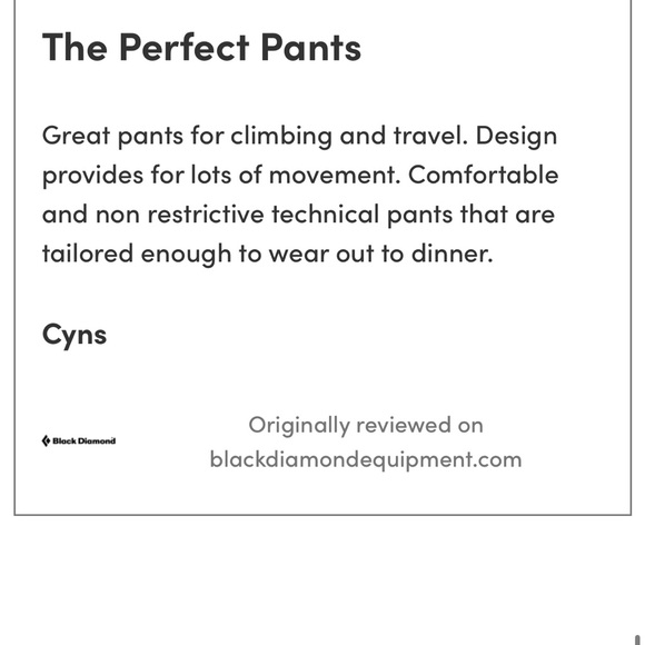 NWT Black Diamond Swift Pants (medium) - Picture 16 of 16